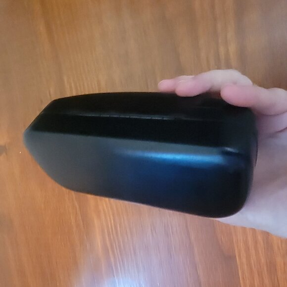 XL Large COACH Logo Clamshell Eye Glasses Case With Lens Cloth - BLACK - Picture 10 of 13